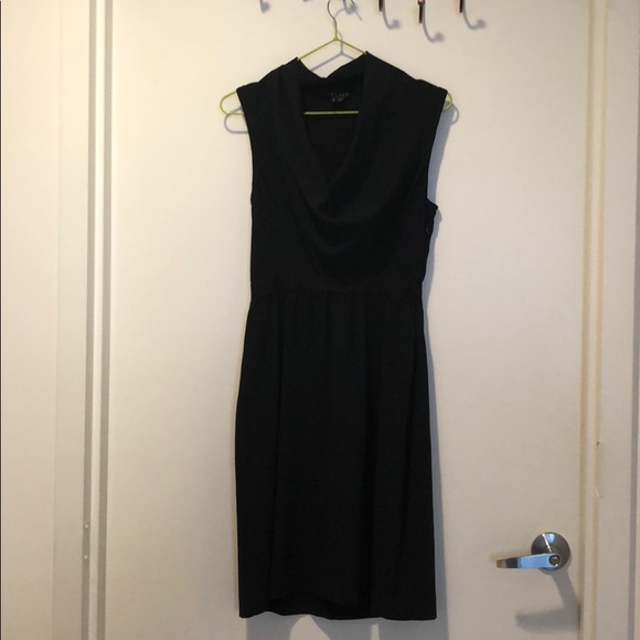 Theory Navy Dress with Cowl Neck - Picture 1 of 6